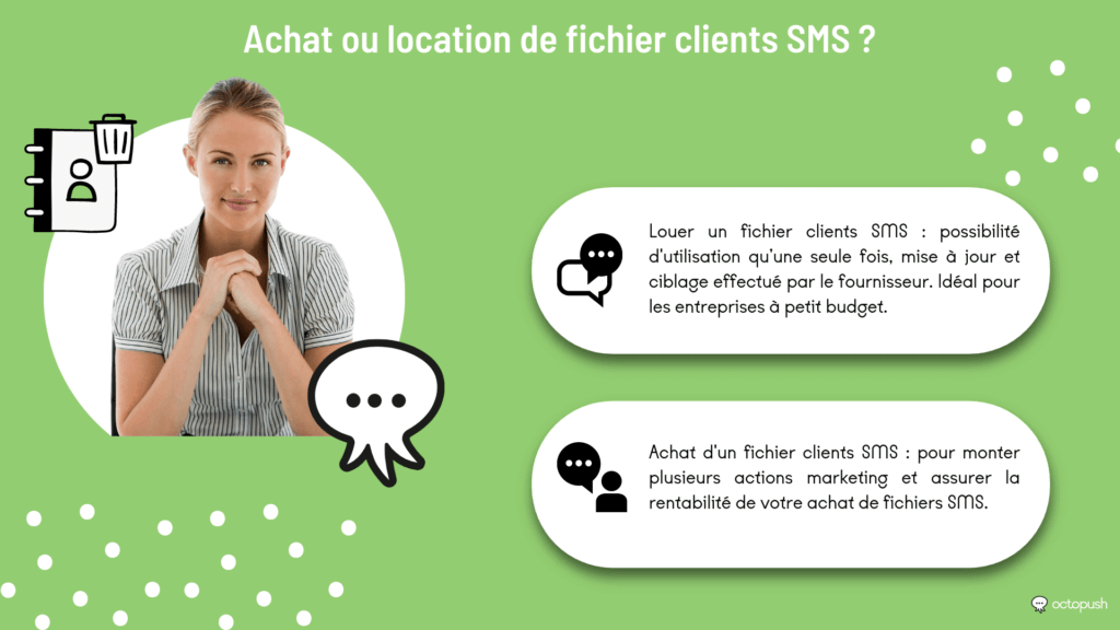 Achat ou location de fichier clients SMS ?