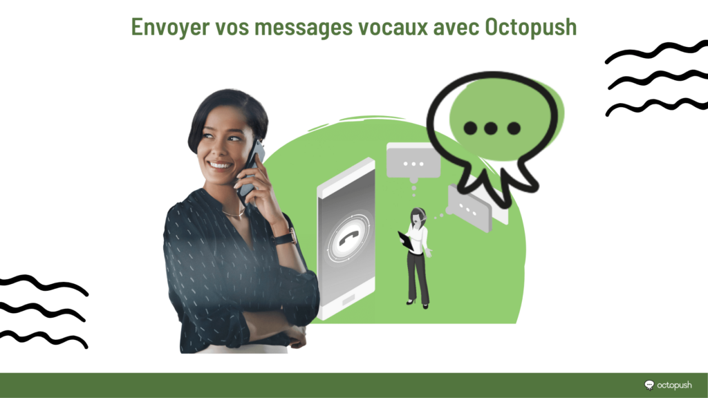 envoyer messages vocaux Octopush