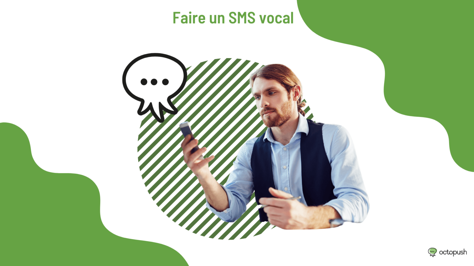 faire un message vocal sms iphone