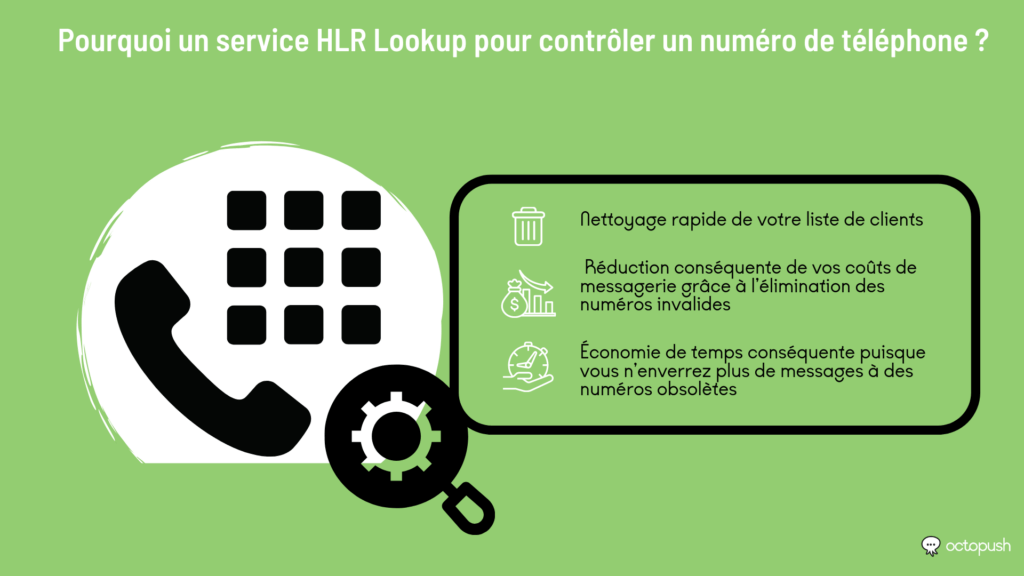 Pourquoi un service HLR Lookup pour contrôler un numéro de téléphone ?