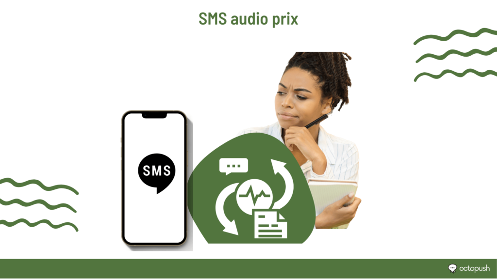 sms audio prix