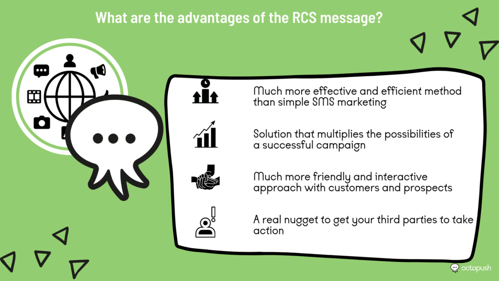 What are the benefits of RCS messaging? 