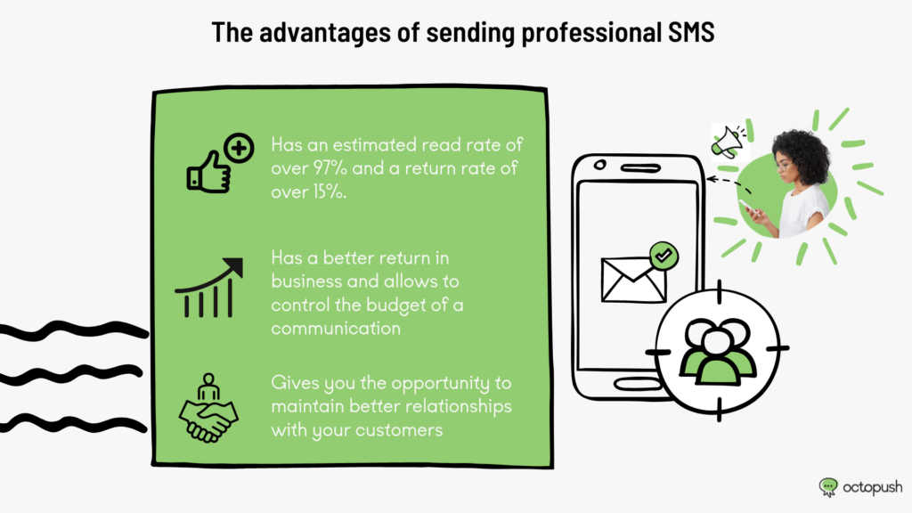 The advantages of sending professional SMS messages