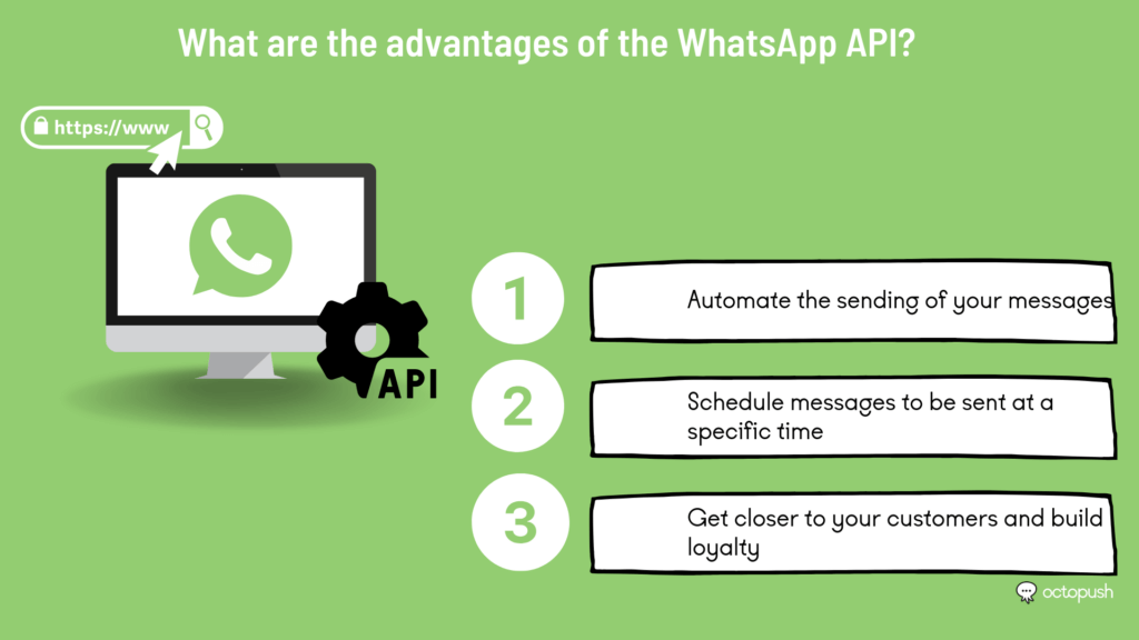 What are the benefits of WhatsApp API?