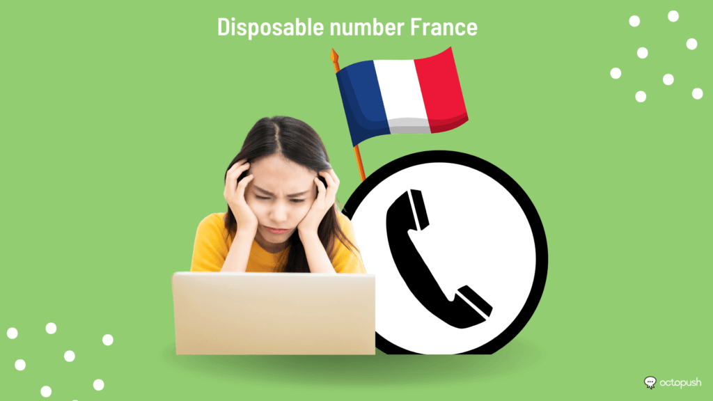 Disposable number France for SMS verification