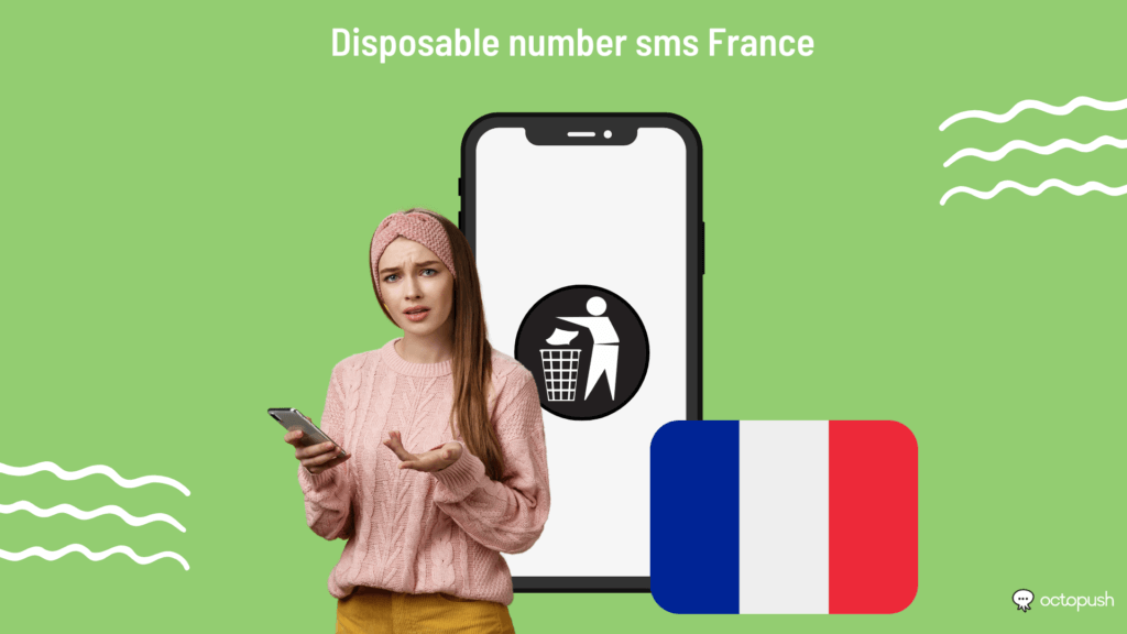 Disposable SMS France number