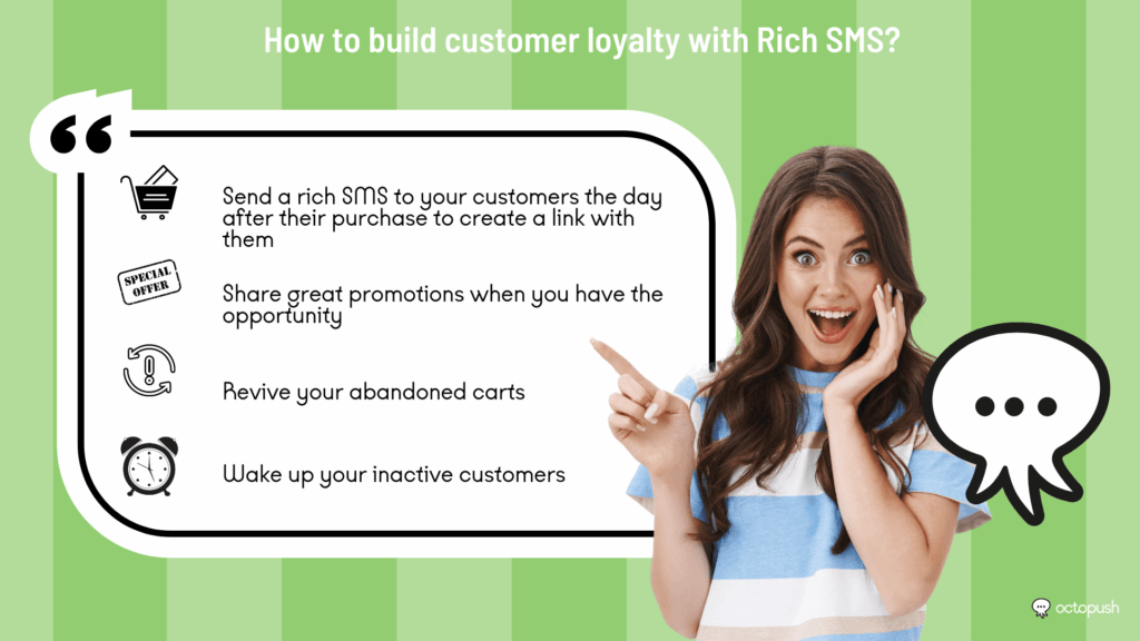 How to build customer loyalty with Rich SMS?