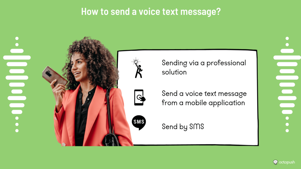 How to send a voice text message