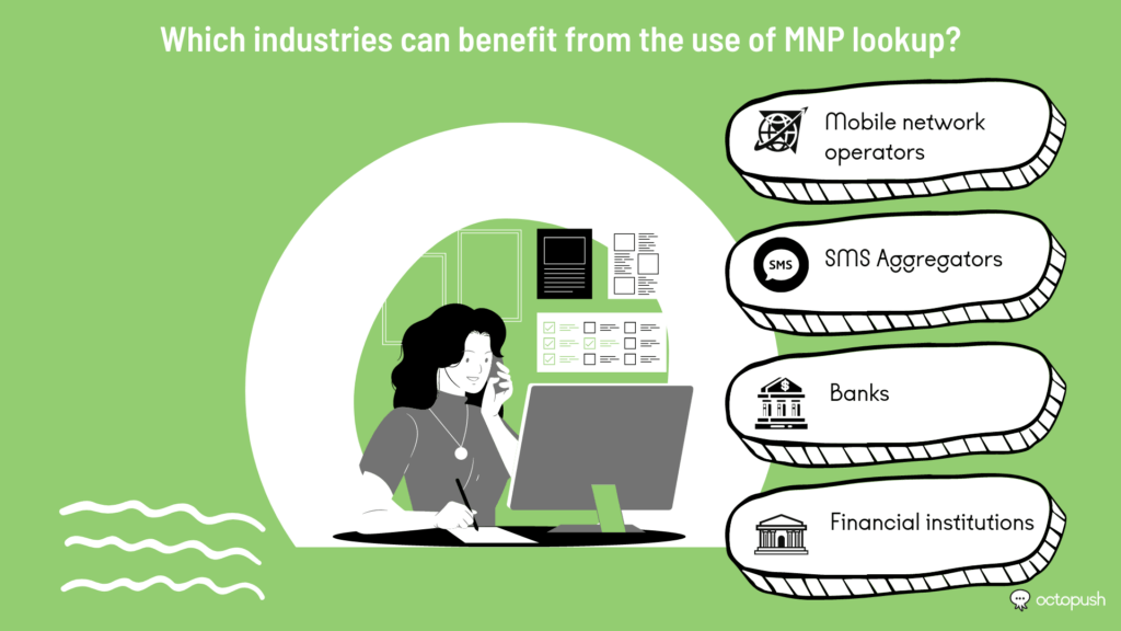 What industries can benefit from using MNP Lookup?
