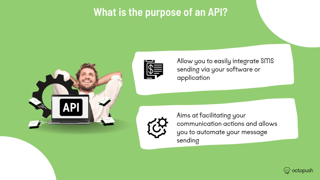 The purpose of an API