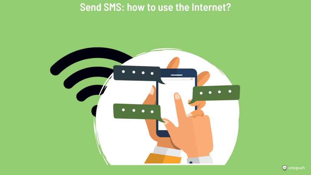 Send SMS: how to use the internet?