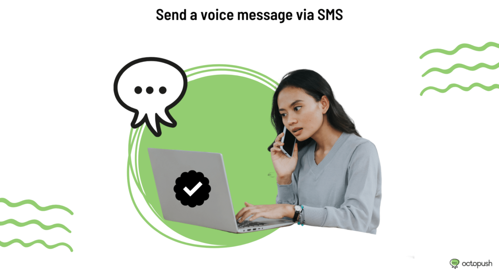 
Send a voice message via SMS for A2F