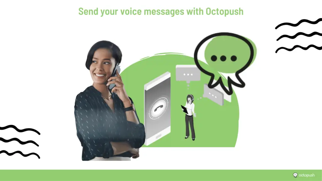 Send your voice messages with Octopush