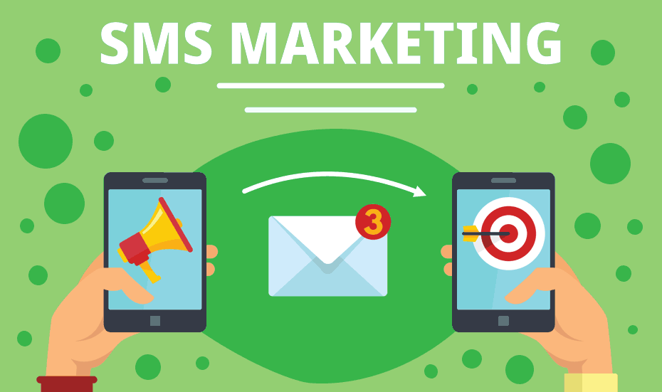 An SMS campaign improves the conversion rate