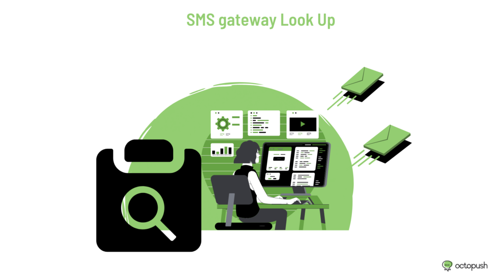 SMS gateway lookup