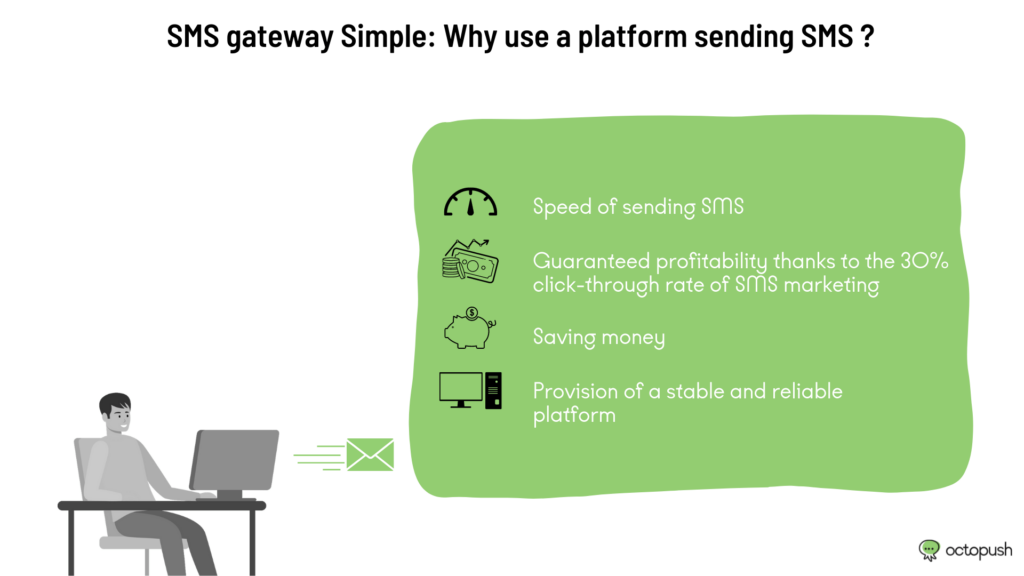 Why use a platform to send SMS ?