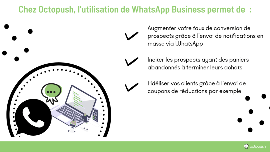 utilisation whatsapp business