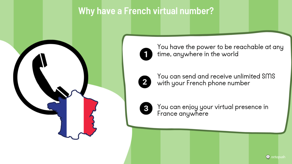 What are the advantages of a French virtual number for companies ?