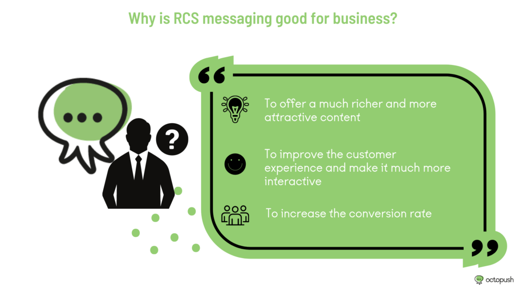 Why is RCS messaging good for business?