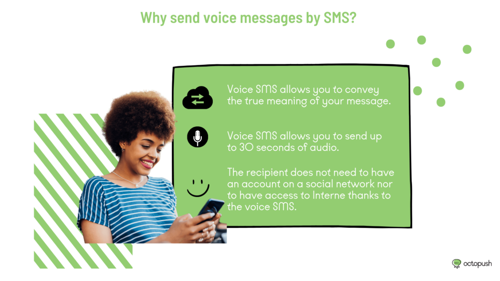 Why send voice messages via SMS?