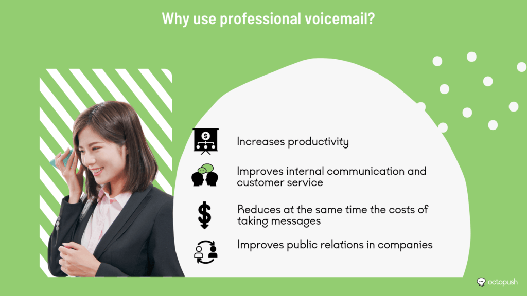 Why use business voice messages?