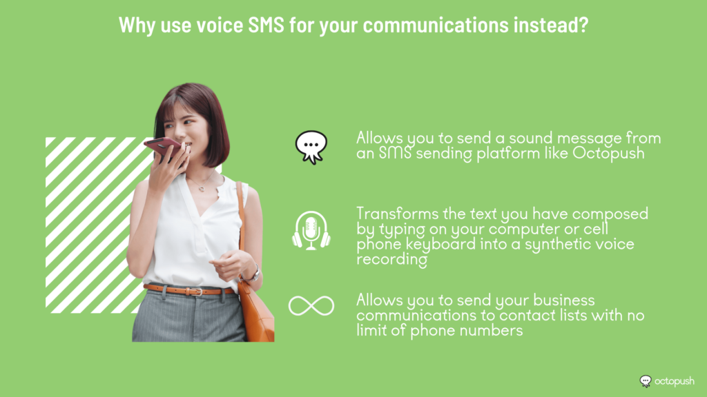 Why use voice SMS for your communications?